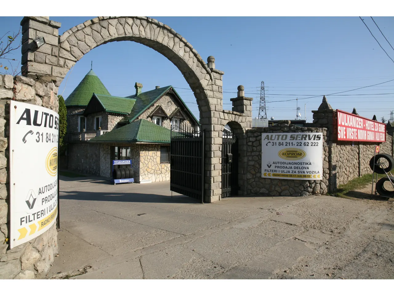 Auto usluge AUTO SERVIS KOPROM AS