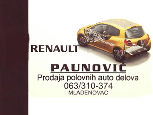 Auto usluge AUTO DELOVI RENAULT PAUNOVIĆ