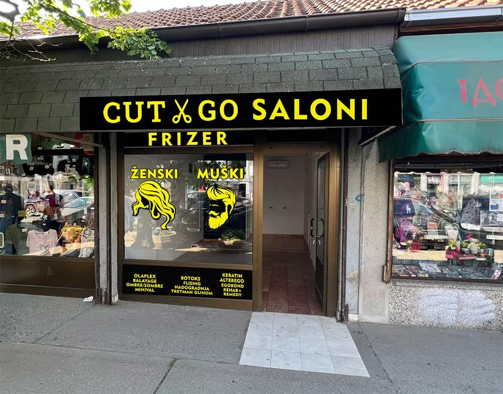 Frizerske usluge Cut & GO – Bratstva i jedinstva 30a