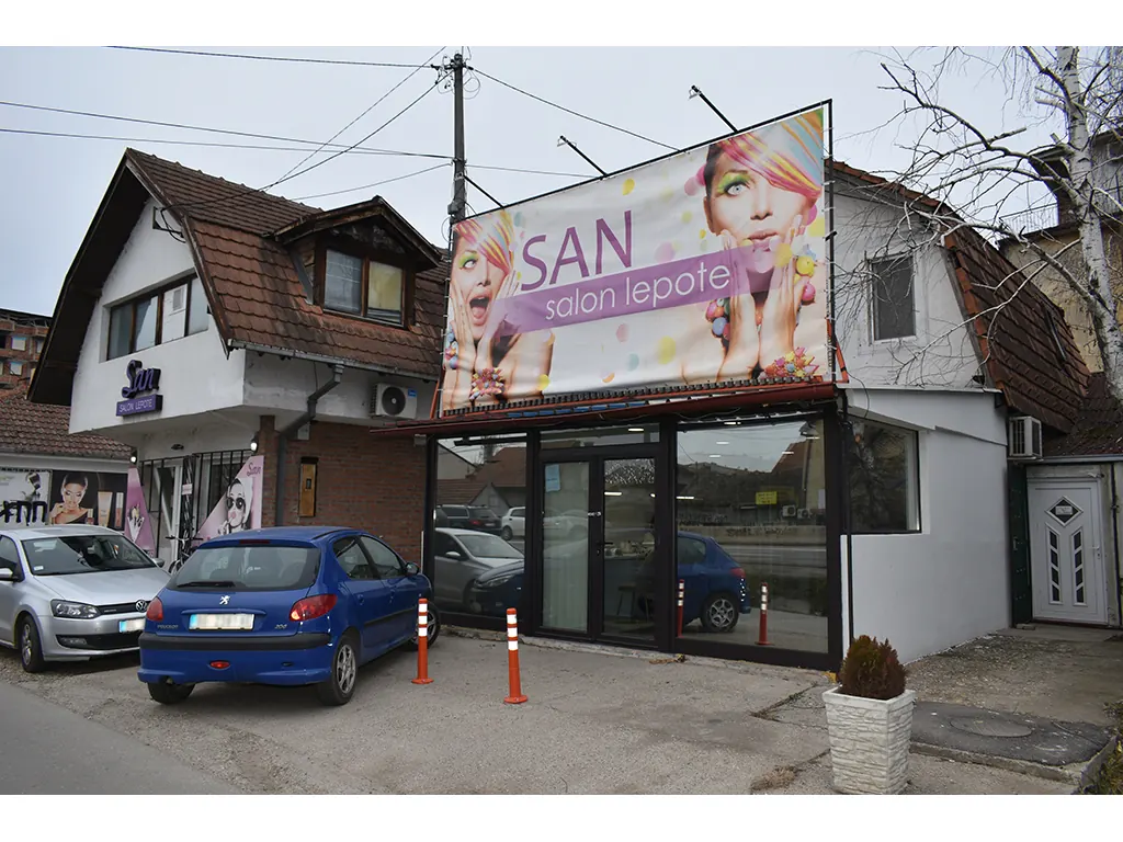 Nega i lepota KOZMETIČKO-FRIZERSKI SALON SAN