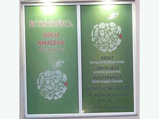 Nega i lepota NUTRICIONISTIČKI STUDIO SONJA NIKAČEVIĆ
