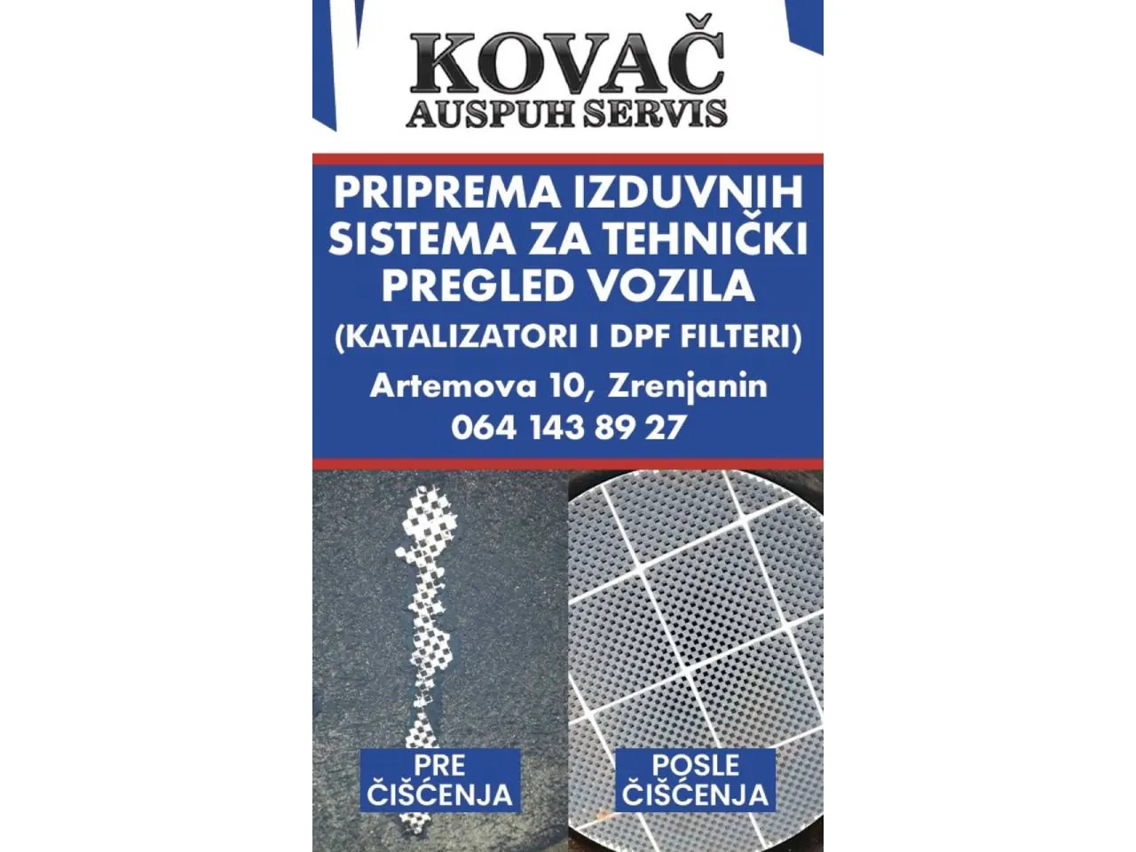 Auto usluge AUSPUH SERVIS KOVAČ